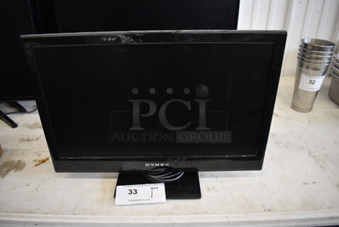 Dynex DX-19E220A12 19" LCD Television. 120 Volts, 1 Phase