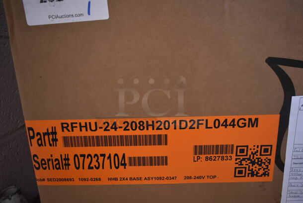 BRAND NEW! 2023 Duke RFHU-24 Stainless Steel Commercial Countertop ReadyFlex 2.5" Deep Hot Holding Cabinet. 208-240 Volts.  - Image 4 of 4