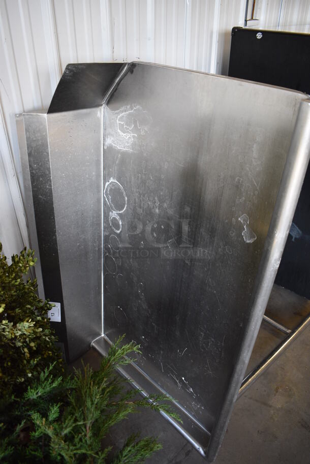 Stainless Steel Commercial Left Side Clean Side Dishwasher Table. 48x30x44 - Image 2 of 3