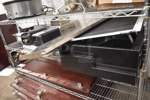 ALL ONE MONEY! Tier Lot of Various Items Including Soap Dispensers and Stands