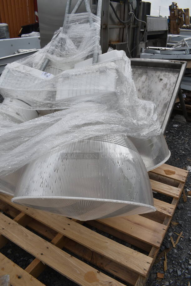 PALLET LOT of 4 Genlyte Metal Wide-Lite Lights. 4 Times Your Bid! - Image 2 of 7