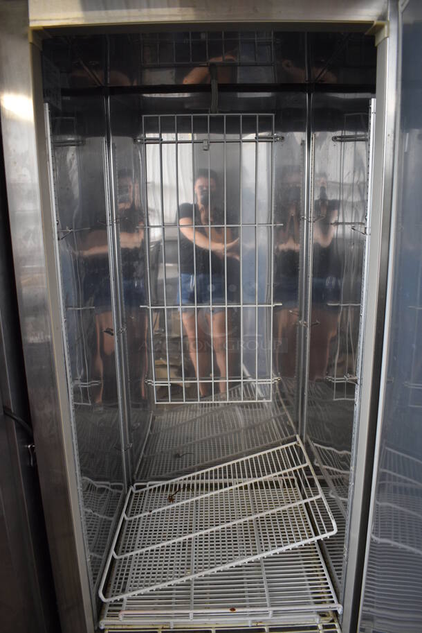 Master Built Model F23-S Stainless Steel Commercial Single Door Reach In Freezer. 115 Volts, 1 Phase. 27x31x79. Tested and Working! - Image 5 of 6
