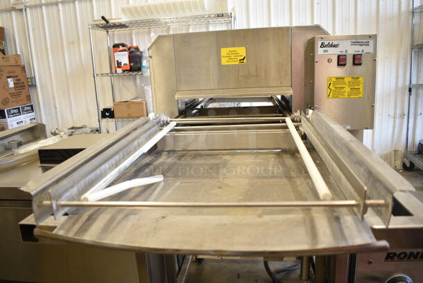 Belshaw TG-50 Stainless Steel Commercial Floor Style Thermoglaze Icing Station. Comes w/ Commercial Casters. 208 Volts, 1 Phase. - Image 3 of 8
