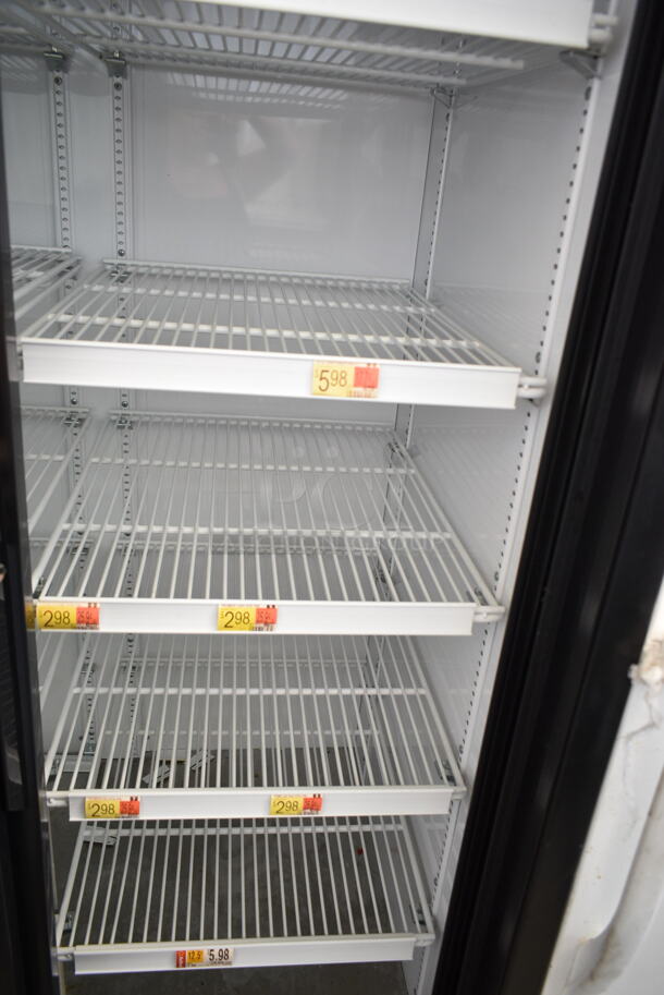 2020 True GDM-33-HC-LD Metal Commercial 2 Door Reach In Cooler Merchandiser w/ Poly Coated Racks. 115 Volts, 1 Phase. Tested and Working! - Image 2 of 4