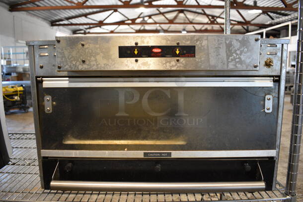 Hatco Stainless Steel Commercial Countertop Warmer. 115 Volts, 1 Phase. 26x17x16.5. Tested and Working!