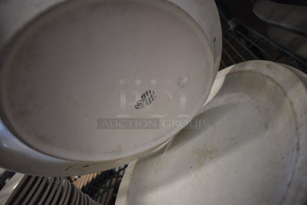 5 White Ceramic Plates. Includes 10.5x13.5x1. 5 Times Your Bid! - Image 3 of 3