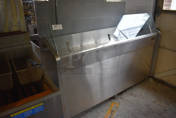 Stark Stainless Steel Commercial Prep Station w/ Sneeze Guard. 72x20x49 - Image 2 of 5
