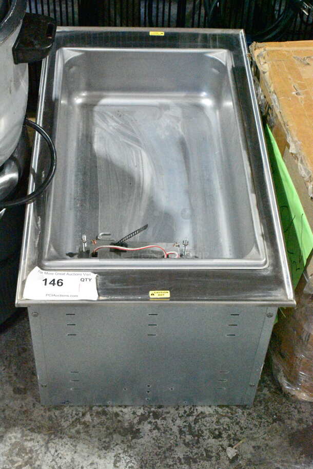 Vollrath FC-6IH Stainless Steel Commercial Drop In Steam Table. 208-240 Volts, 1 Phase.  - Image 2 of 7