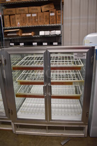 Metal Commercial Dry Bakery Display Case Merchandiser. 31x25x36