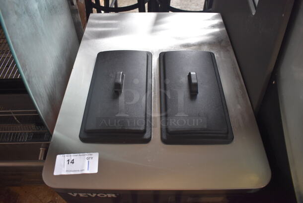 Vevor YKF-826T Stainless Steel Commercial Countertop 2 Flavor w/ Twist Soft Serve Ice Cream Machine. 110 Volts, 1 Phase. 21x31x30 - Image 4 of 7