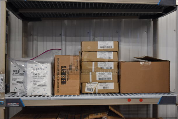 ALL ONE MONEY! Lot of 4 Tiers Worth of Various Paper Products Including Lids and Cups. Does Not Come w/ Shelving Unit - Image 3 of 12