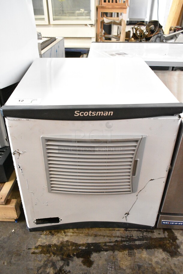 BRAND NEW SCRATCH AND DENT! 2024 Scotsman NS0422A-1B Stainless Steel Prodigy Plus Series 22" Nugget Ice Machine - 420 lb. 115 Volts, 1 Phase.  - Image 2 of 7