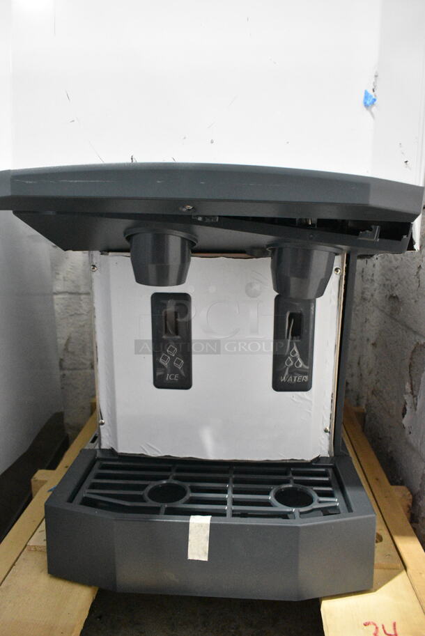 BRAND NEW SCRATCH AND DENT! 2024 Scotsman HID312A-1A Meridian Countertop Ice Machine and Water Dispenser - 12 lb. Bin Storage. 115 Volts, 1 Phase.  - Image 6 of 11