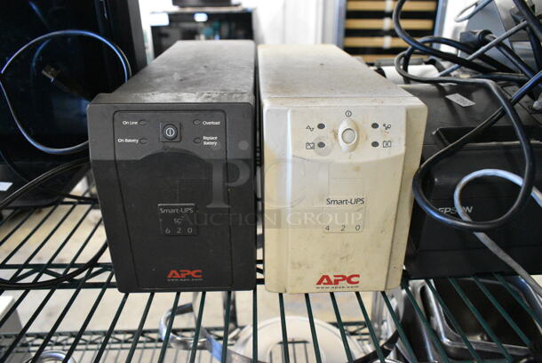 11 Various Items Including 2 Par POS Monitors, 2 NCR POS Monitors, 2 Verifone Credit Card Reader, 2 Epson M244A Receipt Printer, Epson M129B Receipt Printer, 2 APC Uninterruptible Power Supply. 11 Times Your Bid!  - Image 9 of 12