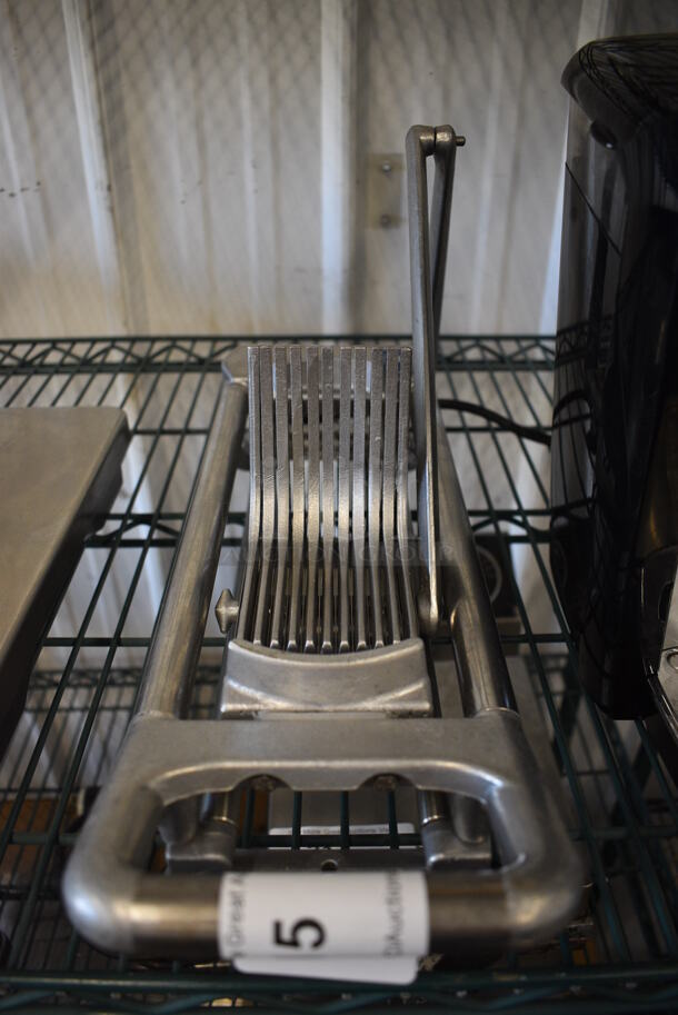 Metal Countertop Slicer. 6x17x10 - Image 3 of 4