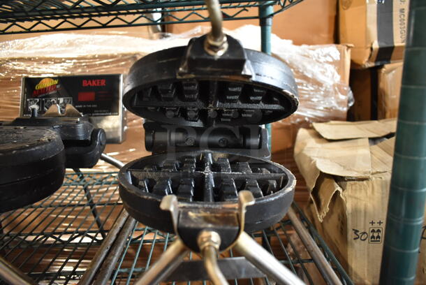 RT-P Metal Commercial Countertop Waffle Maker. 120 Volts, 1 Phase. Tested and Working! - Image 4 of 4