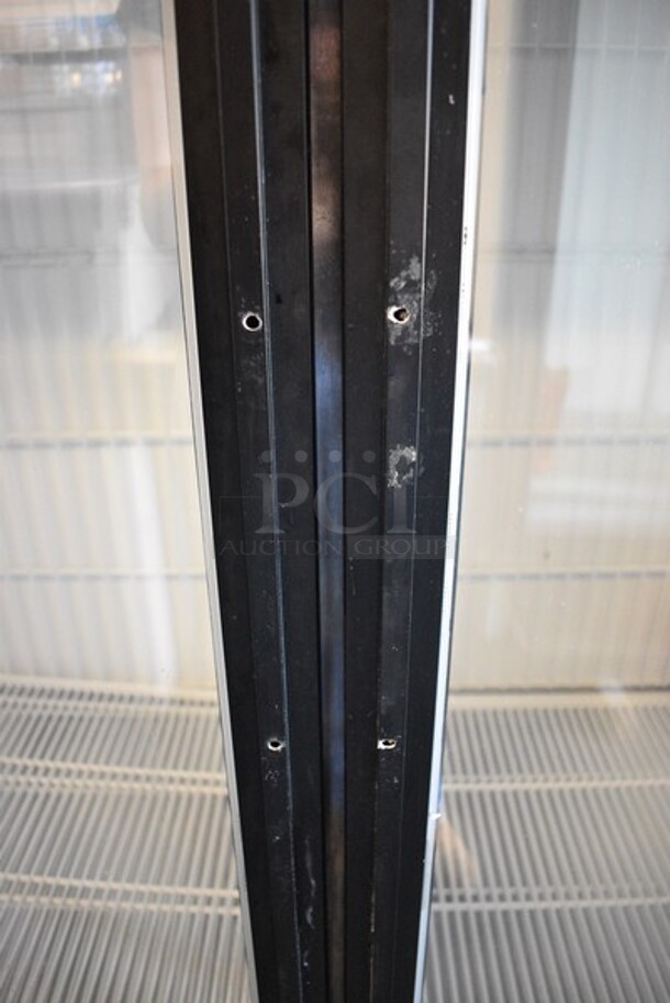 2013 True Model GDM-49F-LD Metal Commercial 2 Glass Door Reach In Freezer Merchandiser w/ Poly Coated Racks. 115/208-230 Volts, 1 Phase. 54x30x76.5. - Image 6 of 6
