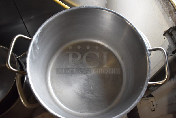 3 Metal Stock Pots. 14x11.5x8, 15x12x10, 15x13x10. 3 Times Your Bid! - Image 2 of 4