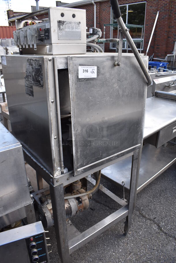 Energy Mizer EVA-2 Stainless Steel Commercial Straight Pass Through Dishwasher. 115/208-230 Volts, 1 Phase. - Image 2 of 7