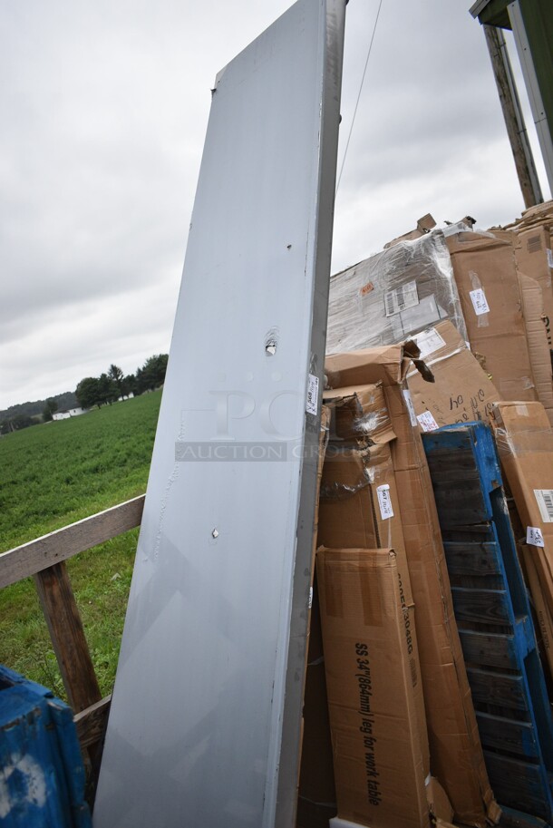 4 BRAND NEW SCRATCH AND DENT! Items Including John Boos GSK8-3060 Work Table Undershelf 60"W X 30"D, SS 34" Legs. May Be Missing Pieces. 4 Times Your Bid!  - Image 6 of 8