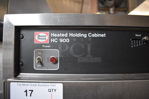 Henny Penny HC 900 Stainless Steel Commercial Heated Holding Cabinet on Commercial Casters. 208-220 Volts. 24x31x71 - Image 3 of 6