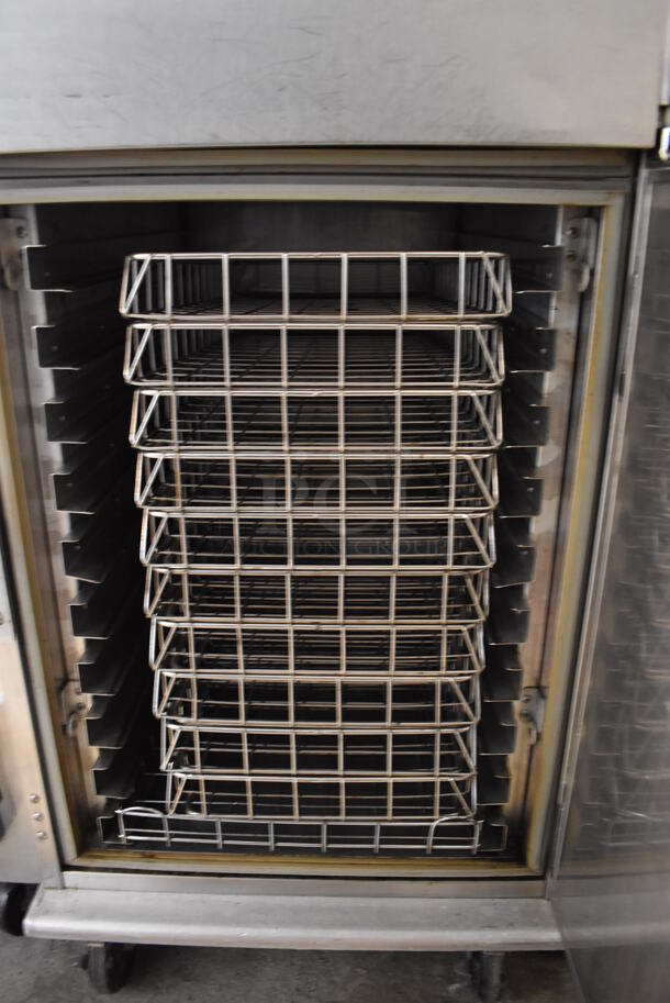 Henny Penny HC 900 Stainless Steel Commercial Heated Holding Cabinet on Commercial Casters. 208-220 Volts. 24x31x71 - Image 6 of 6