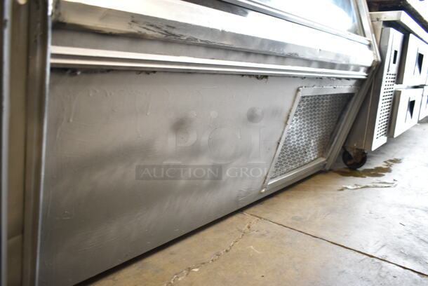 Leader CDL48S/C Stainless Steel Commercial Floor Style Refrigerated Deli Display Case Merchandiser. 115 Volts, 1 Phase. Tested and Powers On But Does Not Get Cold - Image 2 of 5