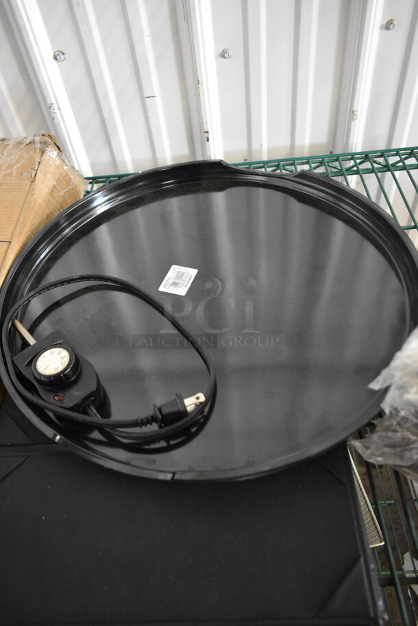 ALL ONE MONEY! Lot of BRAND NEW SCRATCH AND DENT! Items Including Clipper Mill by GET 4-80828 4 1/2" Stainless Steel Square Berry Basket, 304FSLT116 Acopa 16" Faux Slate Melamine Serving and Display Tray, 109FESS12 Advance Tabco FE-SS-12 Stainless Steel Leg - 4/Set, Silikomart Curve Quenelle 20 Compartment White Silicone Baking Mold - 1 3/4" x 13/16" x 3/4" Cavities CURVE QUENELLE 10. - Image 5 of 11