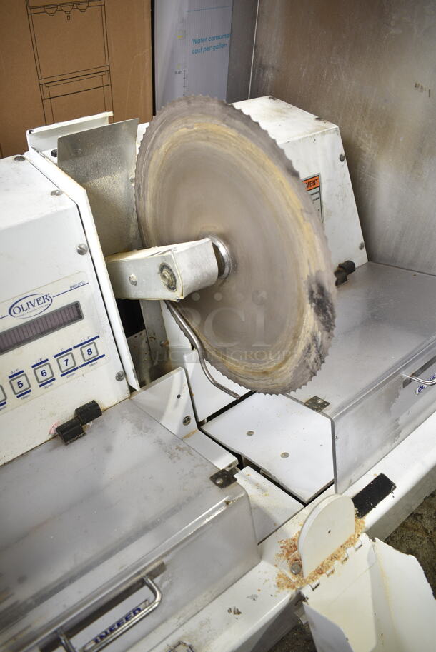 Oliver 2005 Metal Commercial Countertop Bread Loaf Slicer. 115 Volts, 1 Phase. Tested and Working! - Image 6 of 8