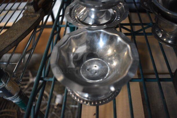 10 Metal Footed Bowls. 3.75x3.75x2. 10 Times Your Bid! - Image 2 of 3