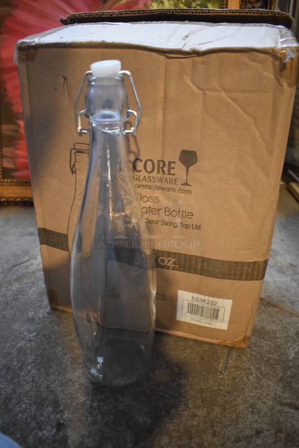 18 BRAND NEW IN BOX! Core Glass Water Bottles. 3.5x3.5x13. 18 Times Your Bid! - Image 2 of 3