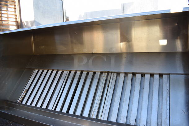 6' Stainless Steel Commercial Grease Hood w/ Filters. 72x24x36 - Image 4 of 5