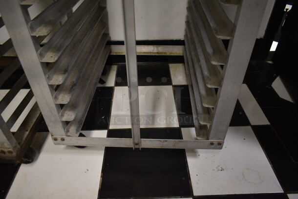 Metal Commercial Pan Transport Rack on Commercial Casters. (kitchen #2) - Image 4 of 4