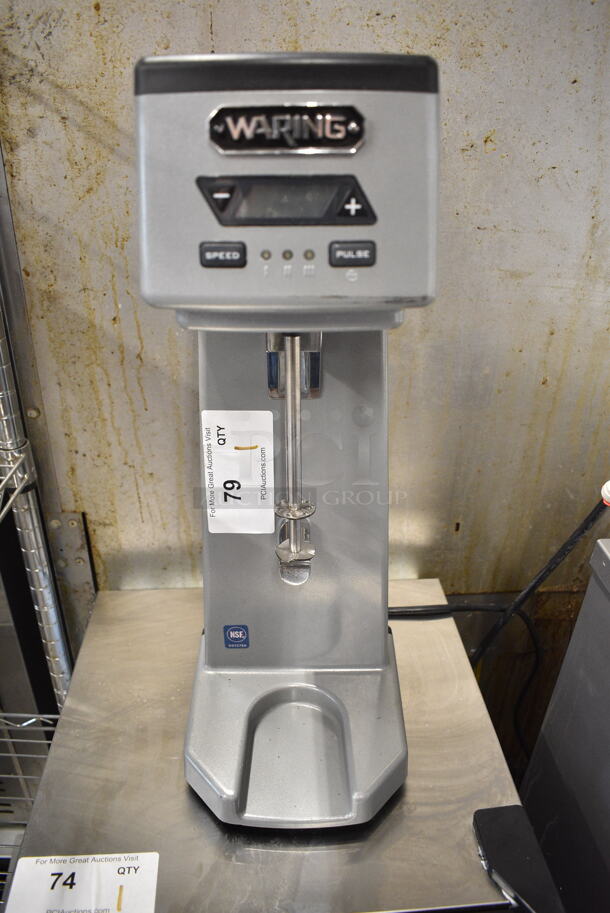 Waring WDM120TX Metal Commercial Countertop Drink Mixer. 120 Volts, 1 Phase. Tested and Does Not Power On - Image 1 of 5