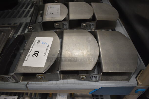 3 Nemco Model SMC100 Stainless Steel Rocking Salad Cutter Tosser. 6.5x1.5x6.5. 3 Times Your Bid! - Image 4 of 4