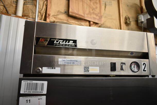 True T-23F Stainless Steel Commercial Single Door Reach In Freezer w/ Poly Coated Racks on Commercial Casters. 115 Volts, 1 Phase. Tested and Working! - Image 4 of 9
