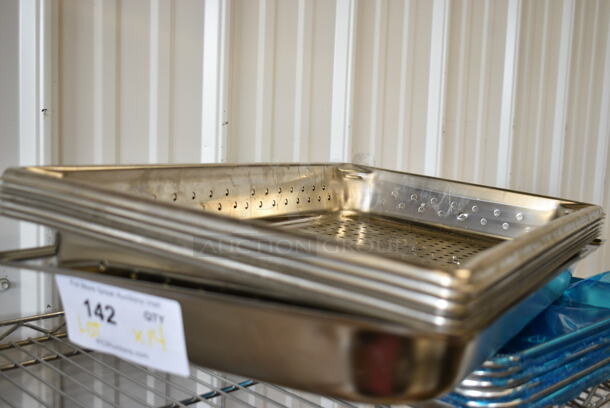 14 BRAND NEW SCRATCH AND DENT! Items Including 407ALSC85 Choice 85 oz. One-Piece Aluminum Scoop, Fire Extinguisher Case, 6 Metal Half Size Baking Pans and Stainless Steel Full Size Drop In Bins. 14 Times Your Bid! - Image 7 of 12