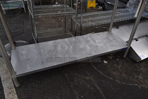 Stainless Steel Table w/ Under Shelf and 2 Tier Over Shelf. - Image 3 of 4