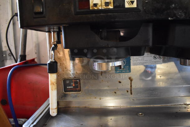  Unic TW PHOENIX Stainless Steel Commercial Countertop 2 Group Espresso Machine w/ Steam Wand. 220 Volts, 1 Phase. 23x22x19 - Image 6 of 8