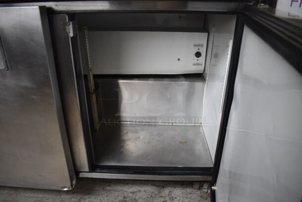 2013 True Model TSSU-72-16 Stainless Steel Commercial Sandwich Salad Prep Table Bain Marie Mega Top on Commercial Casters. 115 Volts, 1 Phase. 72x30x43. Tested and Working! - Image 5 of 9