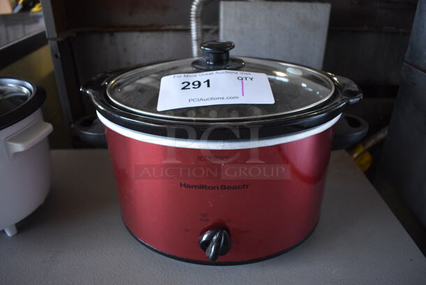 Hamilton Beach Model SC19 Metal Countertop Slow Cooker. 120 Volts, 1 Phase. 13x9x9. Tested and Working! - Image 1 of 5