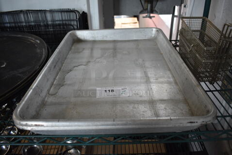 2 Metal Baking Pans. 18x26x3. 2 Times Your Bid!