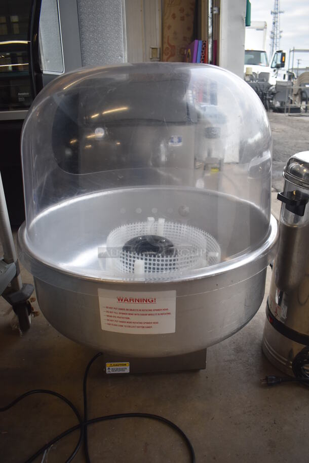 2021 Gold Medal 3052-00-001 Stainless Steel Commercial Countertop Cotton Candy Machine. 120 Volts, 1 Phase. 27x27x34. Tested and Working! - Image 7 of 8