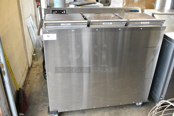 Dinex Carlisle DXIDPC30180 Stainless Steel Commercial Plate Heater on Commercial Casters. 208 Volts, 1 Phase. - Image 1 of 9