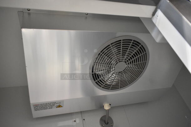 BRAND NEW SCRATCH AND DENT! 2024 Mainstreet 829BMR49F Stainless Steel Commercial 54" Solid Door Reach-In Freezer w/ Poly Coated Racks. 115 Volts, 1 Phase. Tested and Working! - Image 9 of 10