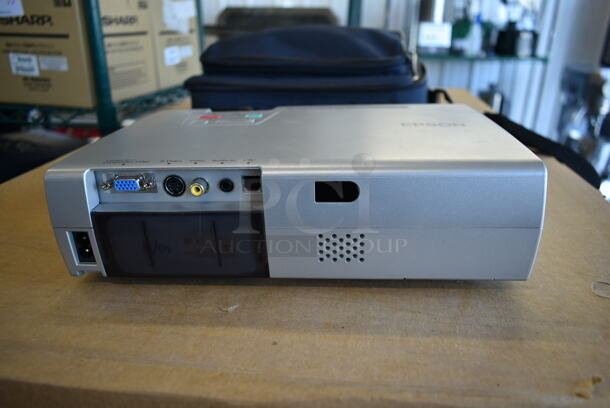 Epson EMP-720 LCD Projector in Bag. 100-240 Volts, 1 Phase.  - Image 5 of 11