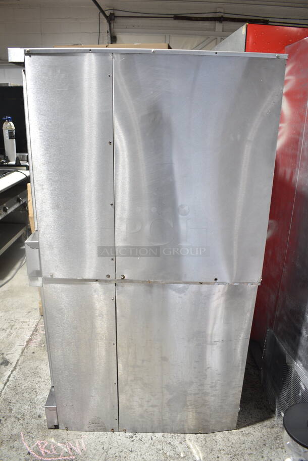 2 Imperial Stainless Steel Commercial Natural Gas Powered Full Size Convection Oven w/ View Through Door, Solid Door, Metal Oven Racks and Thermostatic Controls. 2 Times Your Bid!  - Image 2 of 6