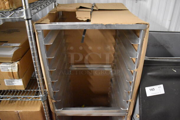 2 BRAND NEW IN BOX! Metal Pan Racks. 20.5x23x23. 2 Times Your Bid! - Image 4 of 4