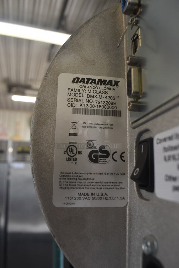 Datamax DMX-M-4206 Barcode Printer. 115 Volts, 1 Phase. - Image 6 of 6