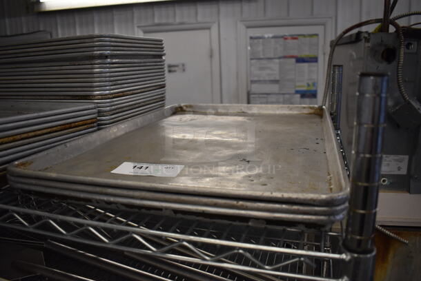 3 Metal Full Size Baking Pans. 18x26x1. 3 Times Your Bid! - Image 3 of 4